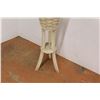 Image 3 : *Wood & Wicker Flower Pot Stand 30" Tall