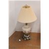 Image 3 : *(2) Vintage Lamps with Brass Angels and Shades- As Is, Up to 33.5" Tall