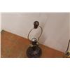 Image 3 : *(2) Brass Colored Lamps Up to 33" Tall, As Is