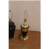 Image 2 : *(2) Black Vintage Lamps, As Is, Up to 27" Tall