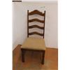 Image 1 : *Cushioned Wood Chair 21" Wide x 18' Deep x 43" Tall