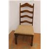 Image 2 : *Cushioned Wood Chair 21" Wide x 18' Deep x 43" Tall