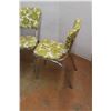 Image 3 : *(3) Vintage Flowered Dining Chairs 31" Tall x 15.5" Wide x 16" Deep