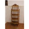 Image 2 : *Wood 5 Tier Shelf 20.5" Wide x 12" Deep x 51" Tall