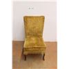 Image 1 : *Velvet Flowered Lounge Chair 18" Wide x 19" Deep x 32.5" Tall