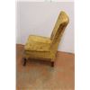 Image 3 : *Velvet Flowered Lounge Chair 18" Wide x 19" Deep x 32.5" Tall