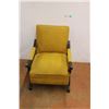 Image 1 : *Cushioned Yellow Lounge Chair 25" Wide x 29.5" Deep x 30.5 Tall