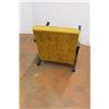 Image 4 : *Cushioned Yellow Lounge Chair 25" Wide x 29.5" Deep x 30.5 Tall