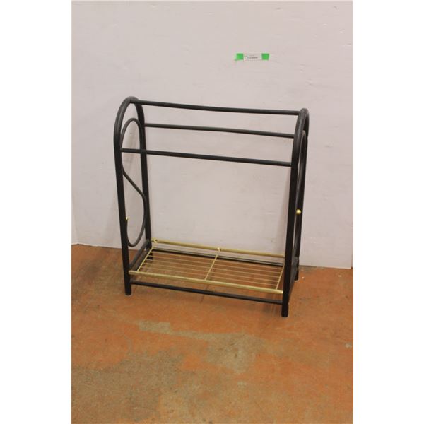 *Metal Shoe Rack 11" Deep x 25" Wide x 31"Tall