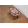 Image 4 : *Wood & Carpeted Foot Stool 9" Tall x 17" Wide x 11" Deep