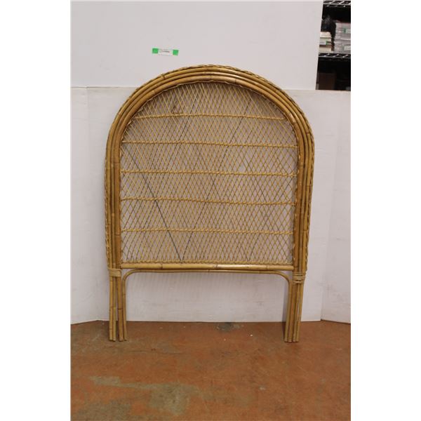 *Wicker Headboard 52"Tall x 38" Wide