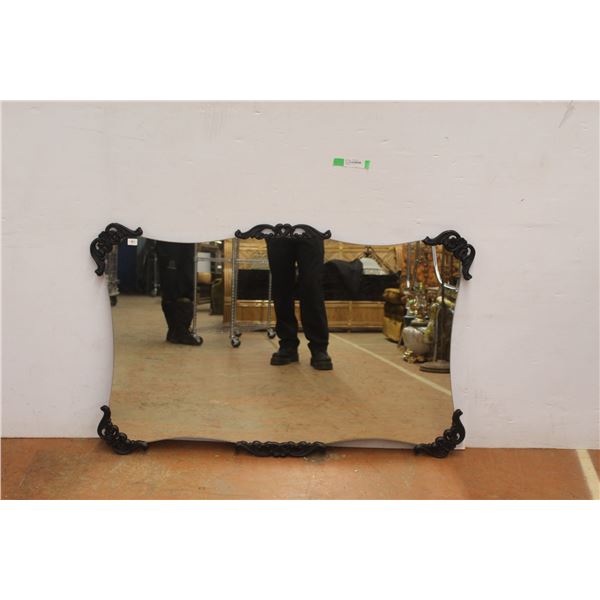 *Partially Framed Mirror 49" Wide x 31" Tall