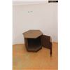 Image 2 : *Hexagon End Table with Storage 20" Wide x 19" Tall