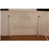 Image 1 : *White Metal Head Board 53" Wide x 42.5" Tall