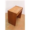 Image 4 : *Wood Desk with Storage and Mirror 30" Wide x 18" Deep x 30" Tall