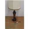 Image 3 : *Vintage Lamp with Shade 39.25" Tall, As Is