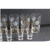 Image 2 : (5) Vintage Tumblers and (4) Shot Glasses
