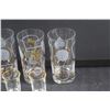 Image 5 : (5) Vintage Tumblers and (4) Shot Glasses
