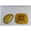 Image 4 : Amber Ash Tray and Decorative Platter