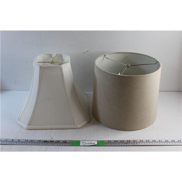 (2) Lamp Shades