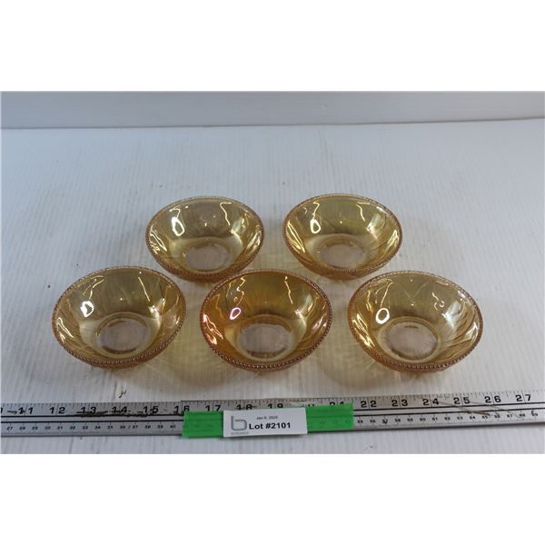 Carnaval Glass Berry Bowls