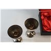 Image 3 : (2) Viking Plate Silver Goblets