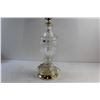 Image 3 : *Crystal & Brass Lamp - As Is