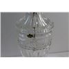 Image 4 : *Crystal & Brass Lamp - As Is