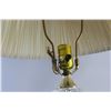 Image 5 : *Crystal & Brass Lamp - As Is