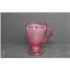 Image 1 : Cranberry Glass Abbott China Pitcher