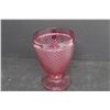 Image 3 : Cranberry Glass Abbott China Pitcher