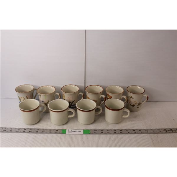 (10) Ceramic Mugs