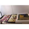 Image 1 : (8) Painting Prints & Holders- Pablo Picasso, Vincent Van Gogh, Misc.