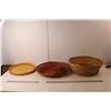 Image 1 : (3) Woven Baskets/Trays