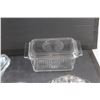 Image 4 : Glass Candy and Butter Dishes with Lids