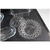 Image 6 : Glass Candy and Butter Dishes with Lids