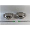 Image 1 : (2) Metal Covered Dishes