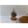 Image 2 : 49 Bond Street London Desk Clock - As Is and Ceramic Pottery Candy Dish