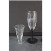Image 5 : (4) Glass  Stemware Glasses and (6) Liquor Glasses