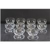 Image 5 : (10) Belfor Crystal  Stemware Glasses