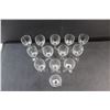 Image 2 : (13) Belfor Crystal  Stemware Glasses