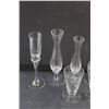 Image 2 : (8) Belfor Crystal  Stemware Glasses