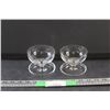 Image 1 : (2) Belfor Crystal  Stemware Glasses