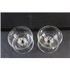 Image 2 : (2) Belfor Crystal  Stemware Glasses