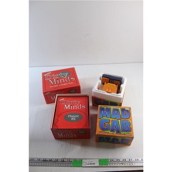 Dirty Minds and Mad Gab Games