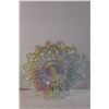 Image 3 : Marigold Iris and Herringbone Cake Plate and Pastel Iridescent Cake Plate