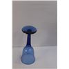 Image 3 : (6) Cobalt Blue Wine Glasses