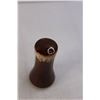 Image 2 : (2) Earthy Glazed Salt & Pepper Shakers