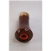 Image 3 : (2) Earthy Glazed Salt & Pepper Shakers