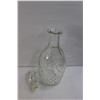 Image 3 : (4) Port Glasses & Glass Decanter 12" Tall